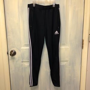 Adidas zip up joggers